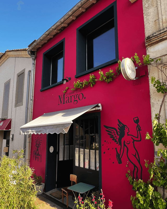 Fresque murale restaurant Le Margo